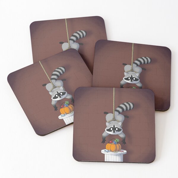 Item preview, Raccoon Candy Heist designed and sold by annablankpage.