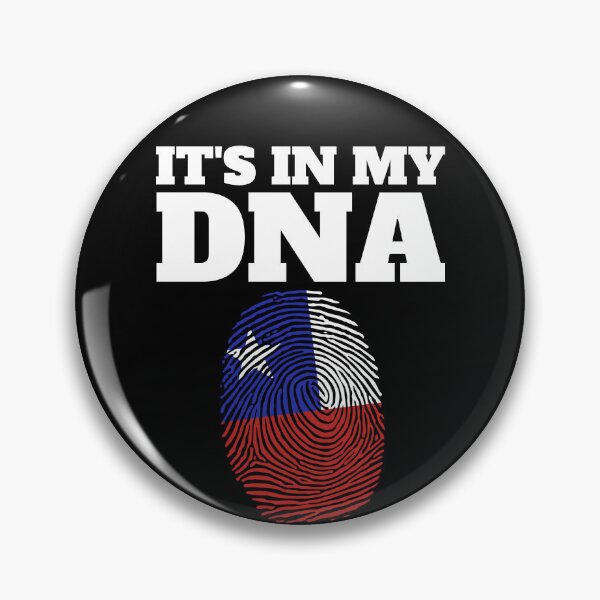 Item preview, It's IN My DNA Chile Flag Fingerprint Chilean Chile Gear designed and sold by DynamicDesign.