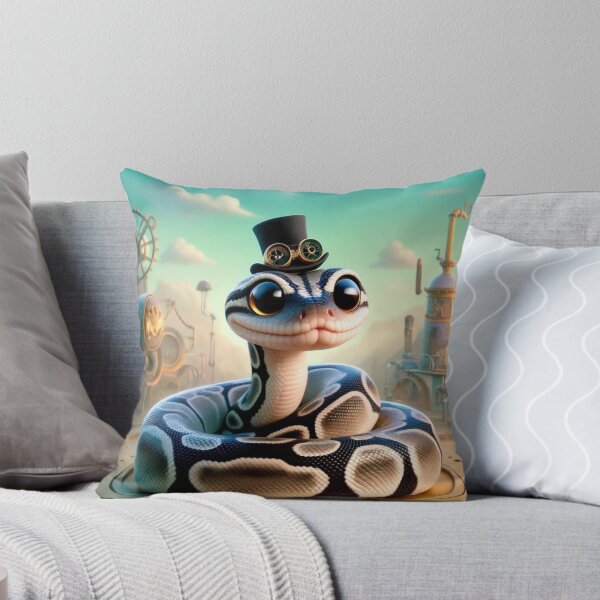 Item preview, Steampunk Axanthic Ball Python designed and sold by Sillytoe.