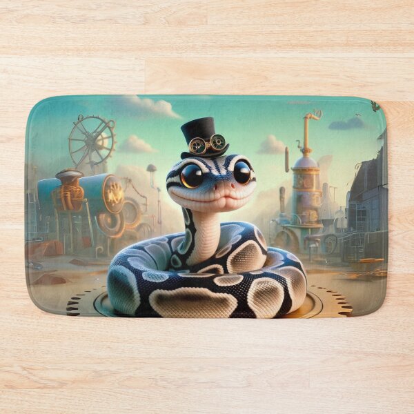 Item preview, Steampunk Axanthic Ball Python designed and sold by Sillytoe.