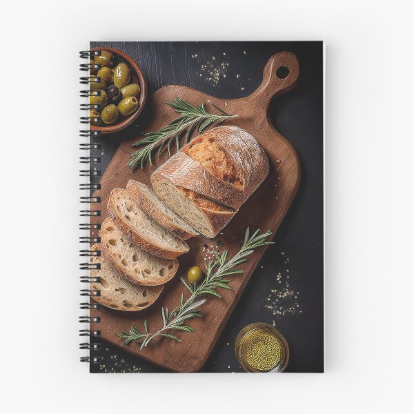 Item preview, Still life with bread, olives and rosemary designed and sold by andreisky.