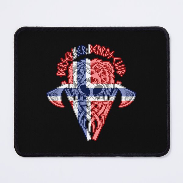 Item preview, Berserker Beards Norway Logo designed and sold by Berserkerbeards.