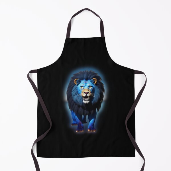 Item preview, blue lion designed and sold by LevonsCrazyArt.