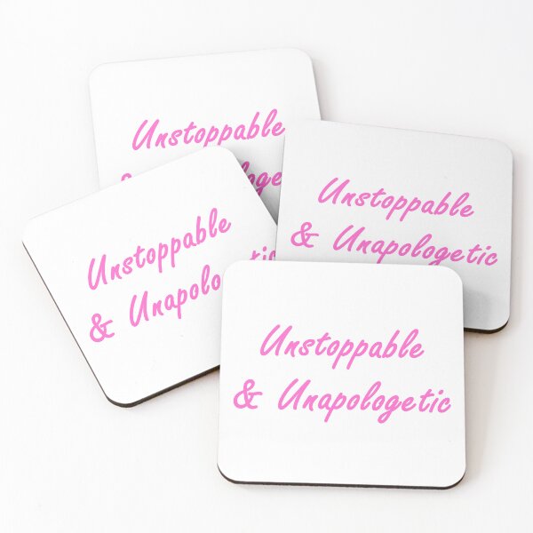 Item preview, Unstoppable & Unapologetic designed and sold by porcupineandme.