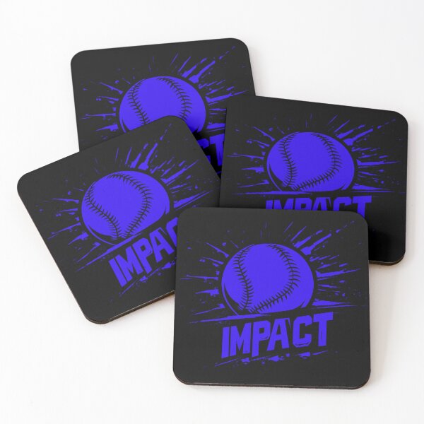 Artikelvorschau, Baseball-T-Shirt „Impact“ entworfen und verkauft von Zen Lael.
