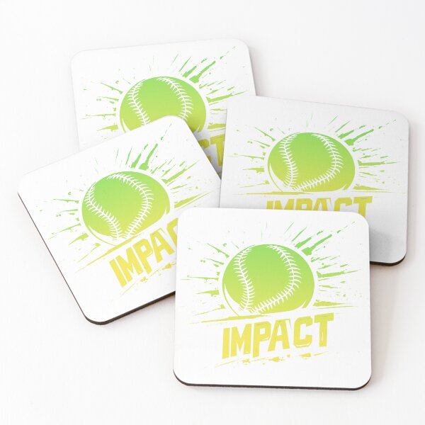 Artikelvorschau, Baseball-T-Shirt „Impact“ entworfen und verkauft von Zen Lael.