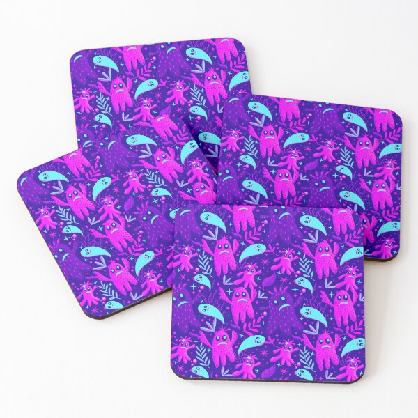 Item preview, The cute little ghost pattern - purple designed and sold by Kaushlydraw.