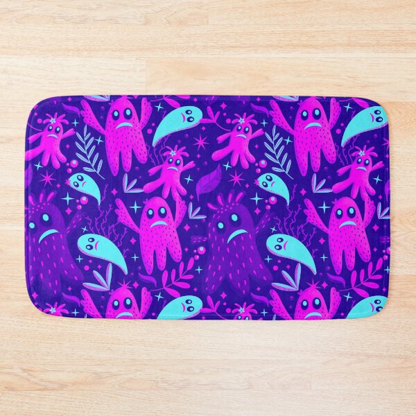 Item preview, The cute little ghost pattern - purple designed and sold by Kaushlydraw.