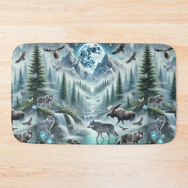 Item preview, Mystical Night in the Enchanted Forest designed and sold by Meta2Physical.