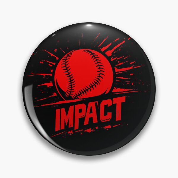Item preview, Baseball "Impact" tee red  designed and sold by Zen Lael.