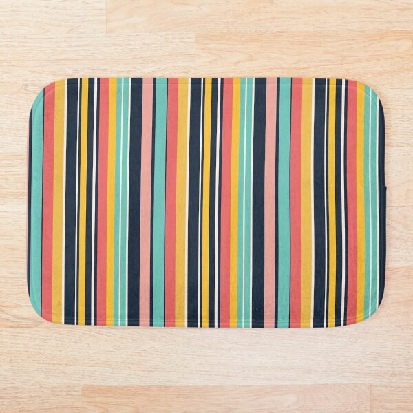 Item preview, Vibrant Coast - Retro Stripes designed and sold by Retro-District.