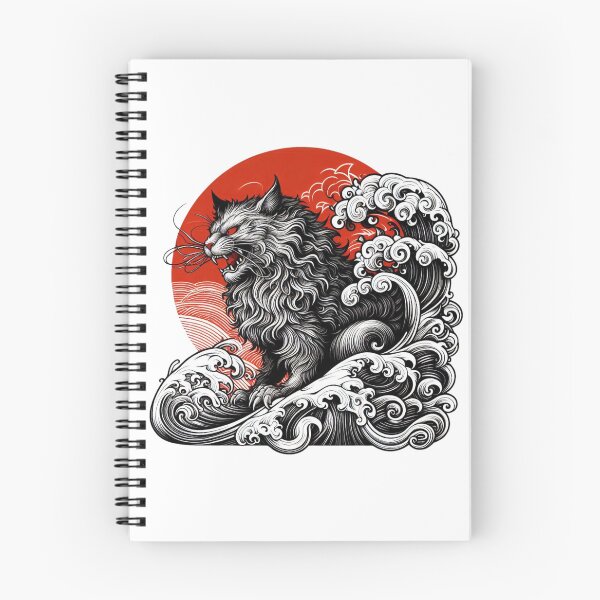 Item preview, Catzilla Cat Japanese Art Funny designed and sold by Bankza.