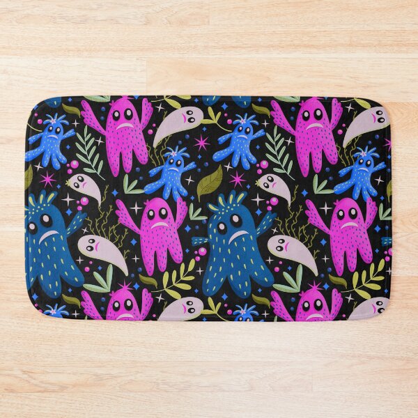 Item preview, The cute little ghost pattern - pink and blue designed and sold by Kaushlydraw.