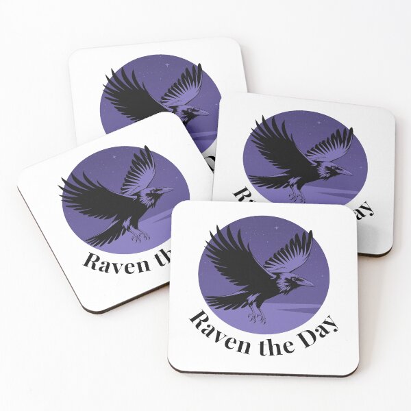 Item preview, Midnight Soar: The Raven’s Flight designed and sold by ArchVibe.