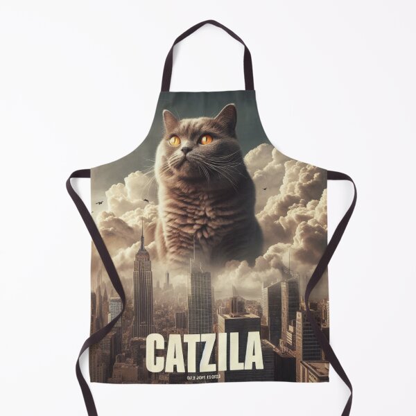 Item preview, Catzilla Cat Japanese Art Funny designed and sold by Bankza.