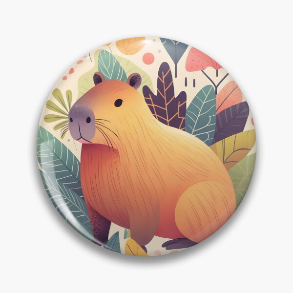 Item preview, Autumnal Capybaras designed and sold by wuttichaikml.
