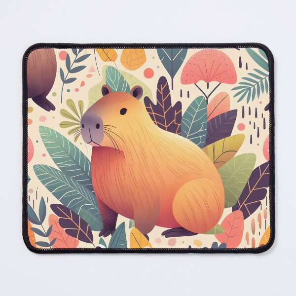 Item preview, Autumnal Capybaras designed and sold by wuttichaikml.