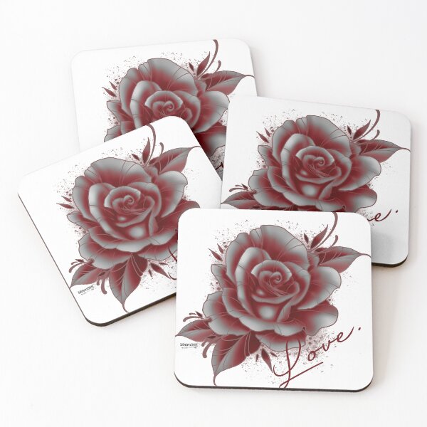 Item preview, Amor rosa roja designed and sold by MetroInk.