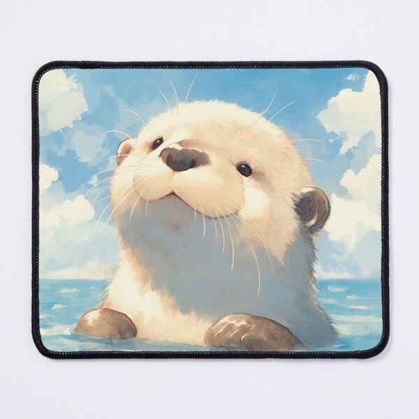Item preview, A Cute Otter Watery Wonderland designed and sold by AshiraCreations.