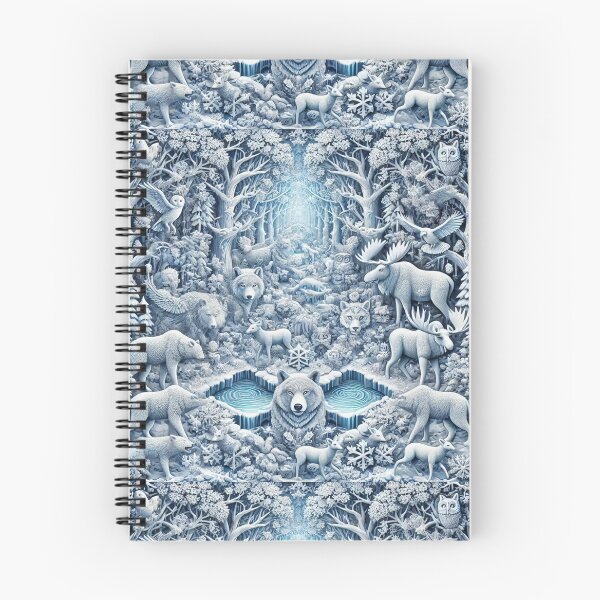 Item preview, Frozen Wilderness: Enchanted Snowstorm Forest designed and sold by Meta2Physical.