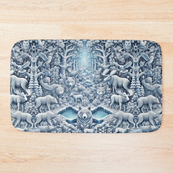 Item preview, Frozen Wilderness: Enchanted Snowstorm Forest designed and sold by Meta2Physical.