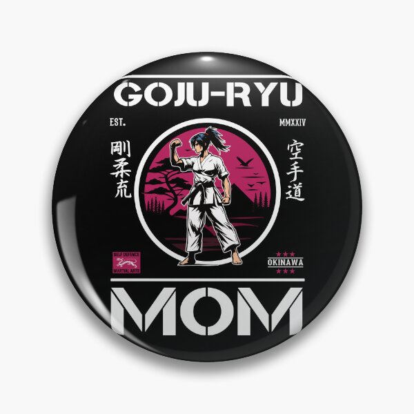 Item preview, Goju-Ryu Mom - Cool karate design for the martial arts mom designed and sold by RetroMaritalArt.