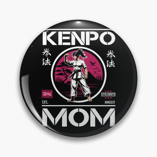 Item preview, Kenpo Karate Mom - Cool martial arts design for the martial arts mom designed and sold by RetroMaritalArt.
