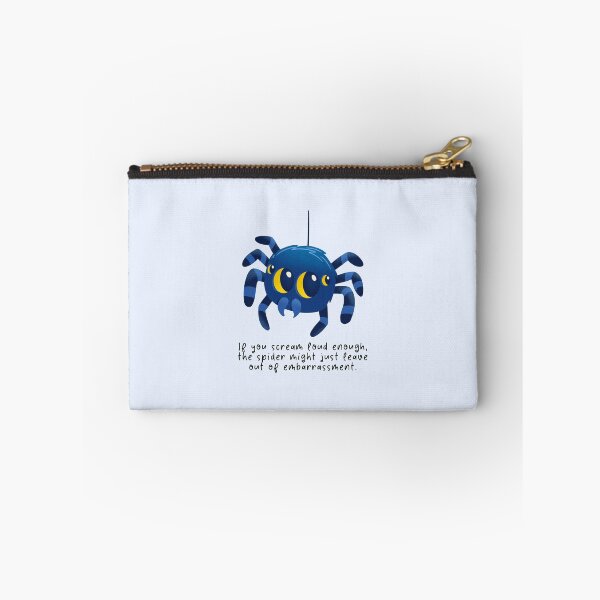 Item preview, If you scream loud enough, the spider might just leave out of embarrassment. #SpiderLover #SpiderMemes #SpiderLife designed and sold by Anna Halasek.