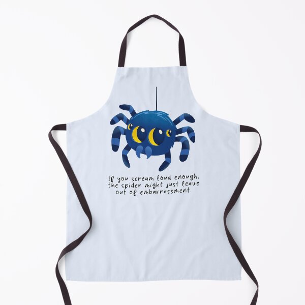 Item preview, If you scream loud enough, the spider might just leave out of embarrassment. #SpiderLover #SpiderMemes #SpiderLife designed and sold by Anna Halasek.
