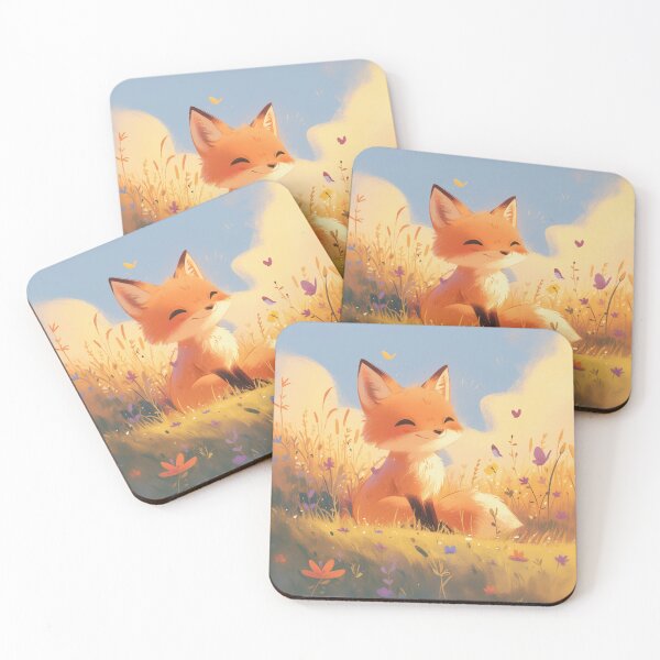 Item preview, Cute Fox Cub - Baby Room Decoration designed and sold by Summermint.