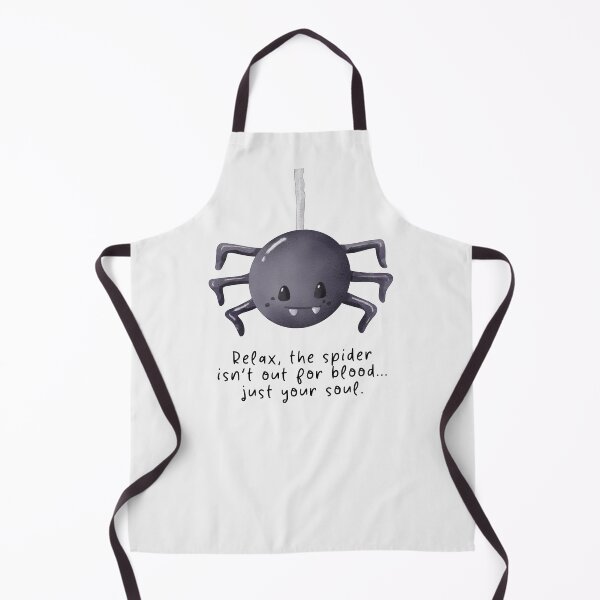 Item preview, Relax, the spider isn’t out for blood... just your soul. #SpiderLover #SpiderMemes #SpiderLife designed and sold by Anna Halasek.