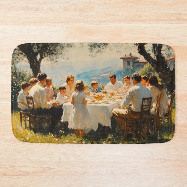 Item preview, Family dinner 01 designed and sold by EnjoyDigitalArt.