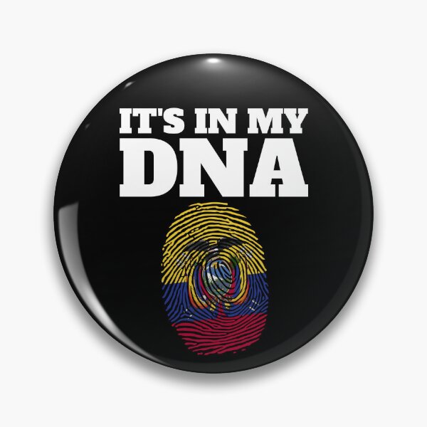 Item preview, It's IN My DNA Ecuador Flag Fingerprint Ecuadorian Ecuador Gear designed and sold by DynamicDesign.