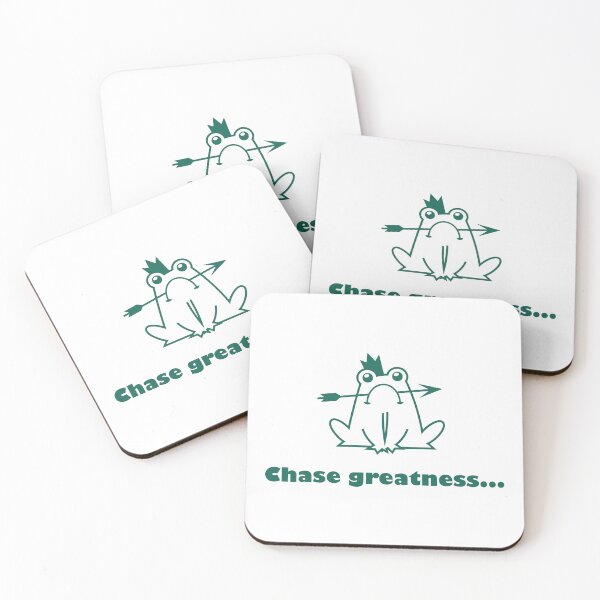 Item preview, Chase Greatness - Motivational Frog designed and sold by MAN  FROM MARS.