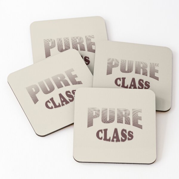 Item preview, Elegant Retro Typography 'Pure Class' Design designed and sold by trepiu.