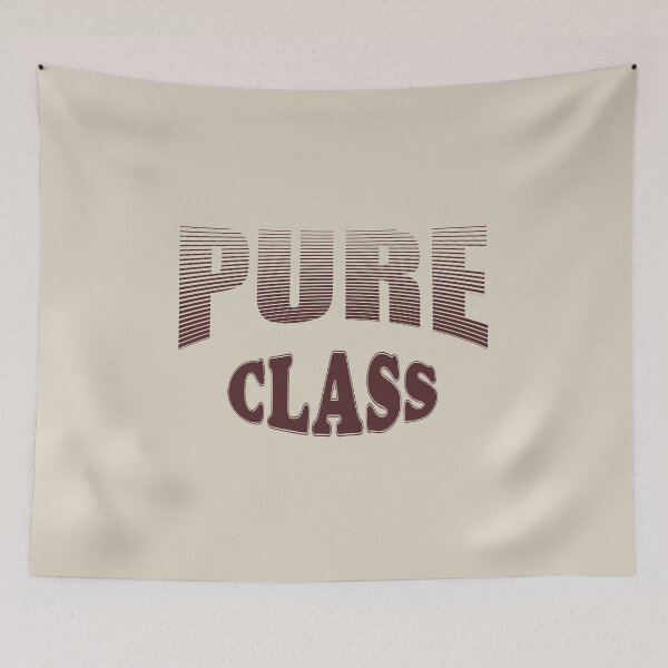 Item preview, Elegant Retro Typography 'Pure Class' Design designed and sold by trepiu.