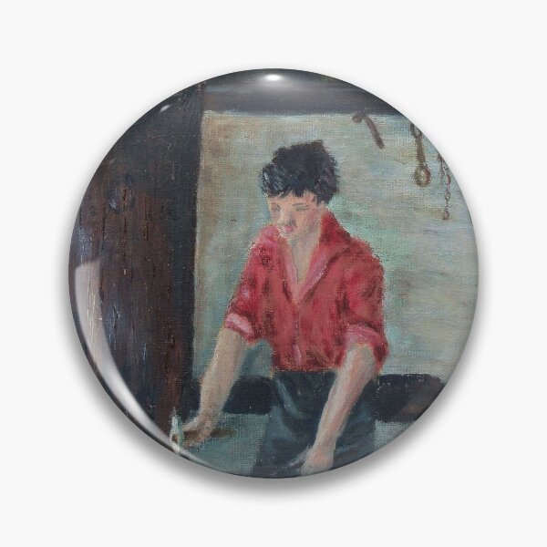 Item preview, Blacksmith - Oil Painting designed and sold by lezvee.