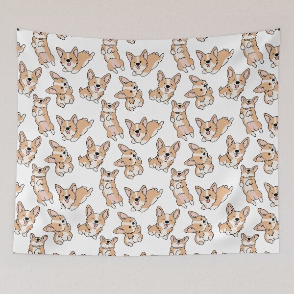 Item preview, Corgi Cute Pattern designed and sold by SwatchGD.