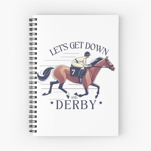 Item preview, Let's Get Down and Derby  designed and sold by WanderlustCoCo.