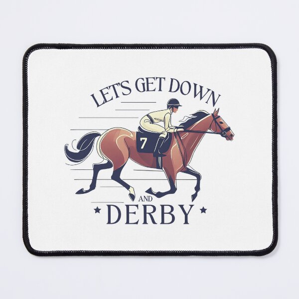 Item preview, Let's Get Down and Derby  designed and sold by WanderlustCoCo.