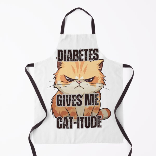 Item preview, Diabetes Gives Me Cat-itude designed and sold by figandroseco.