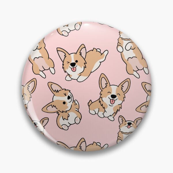 Item preview, Corgi Cute Pattern Pink designed and sold by SwatchGD.