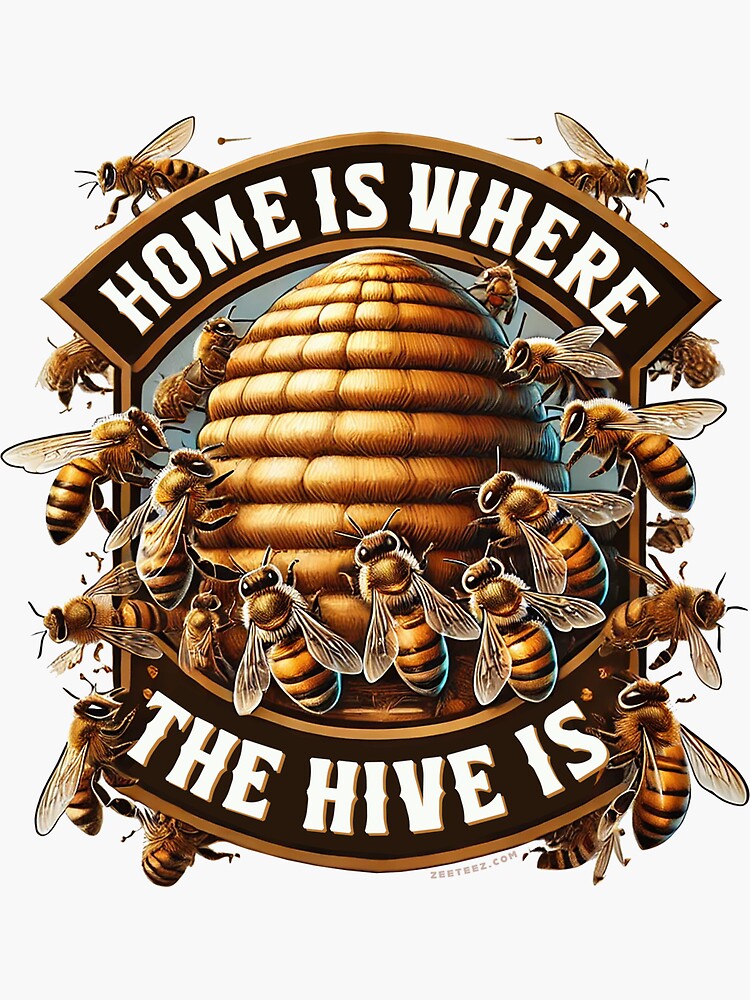 Thumbnail 3 of 3, Sticker, Home Is Where designed and sold by zeeteezofficial.
