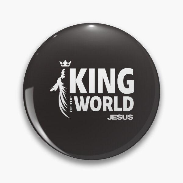 Artikelvorschau, JESUS, KÖNIG DER WELT entworfen und verkauft von BeFreeDesign.