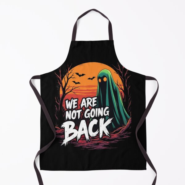 Item preview, "WE ARE NOT GOING BACK" Bold Statement Halloween T-Shirt designed and sold by AI-volution.