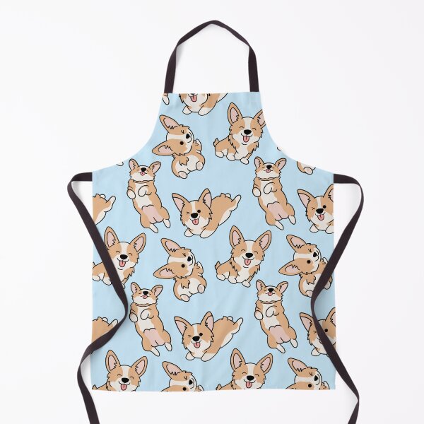 Item preview, Corgi Cute Pattern Blue designed and sold by SwatchGD.