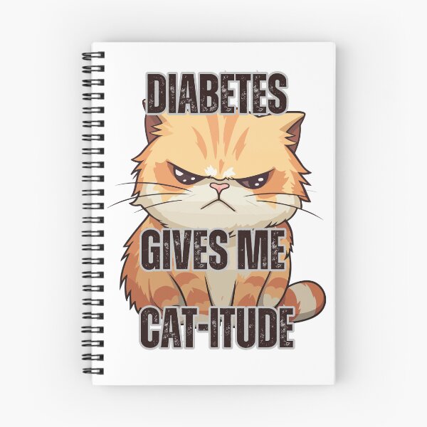 Item preview, Diabetes Gives Me Cat-itude designed and sold by figandroseco.