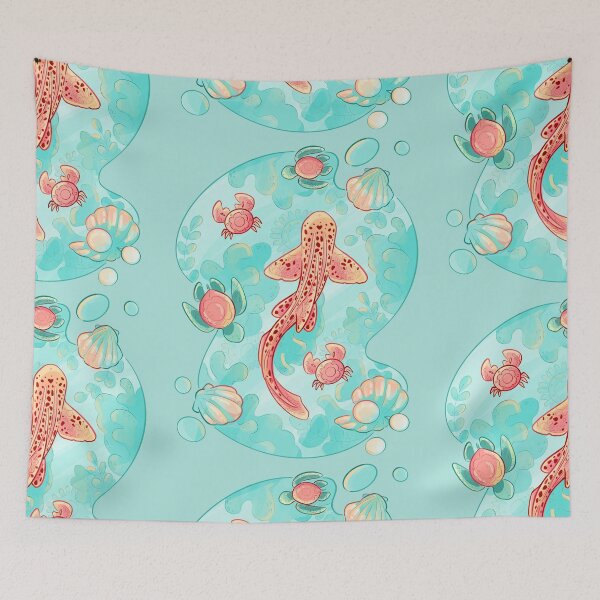 Item preview, Zebra Shark in Coral Reef designed and sold by evybenita.