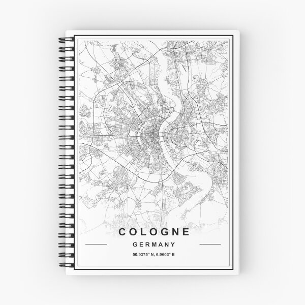 Item preview, Cologne City Map designed and sold by SHAMPAIN-ART-CO.