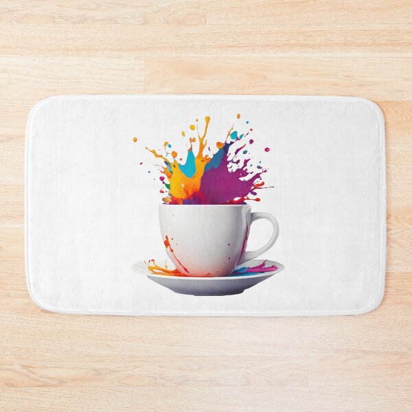Item preview, Coffee Cup with Bright Paint Splash 5 designed and sold by Tom-Johnson.